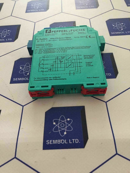 PEPPERL FUCHS 112844 K-SYSTEM KFD2-PT2-Ex1-6-Y  KFD2PT2Ex16Y112844