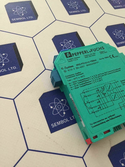 PEPPERL FUCHS 112844 K-SYSTEM KFD2-PT2-Ex1-6-Y  KFD2PT2Ex16Y112844