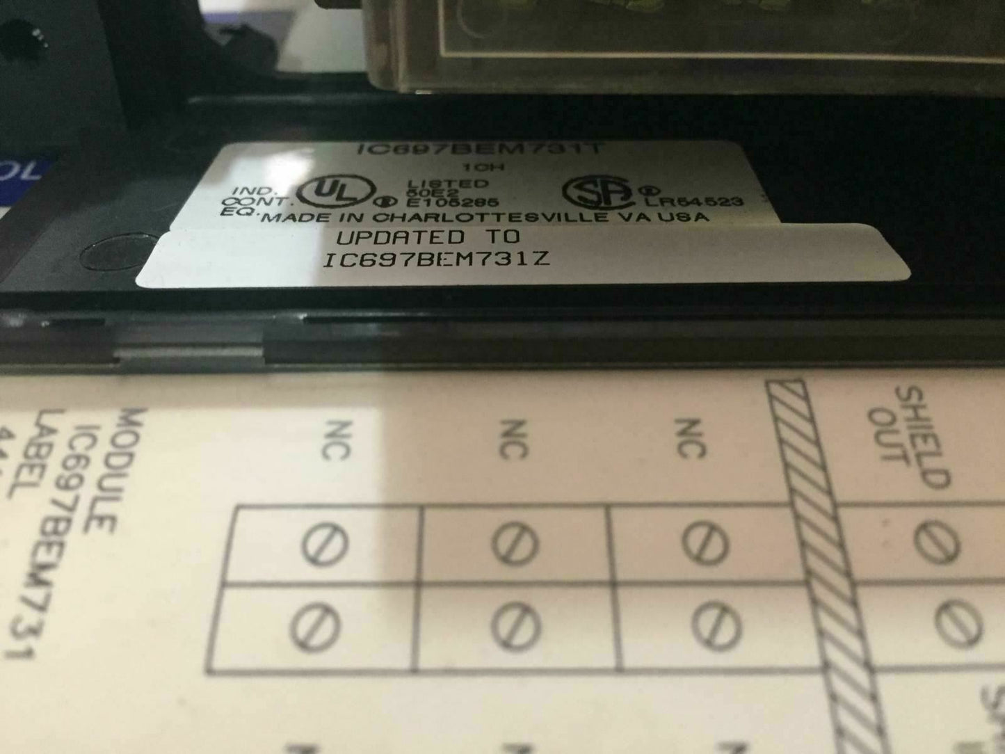 Ge FANUC Genius Bus Controller 1 Channel IC697BEM731T