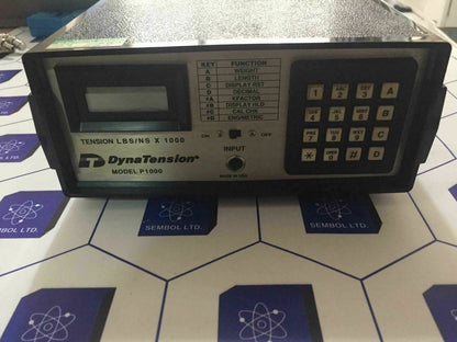 Dynatenstion P1000 multi-purpose portable tension meter LBS/NS X 1000