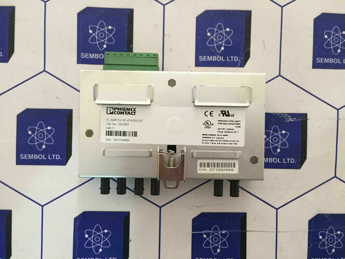 phoenix contact fl switch sf 4tx/3fx st