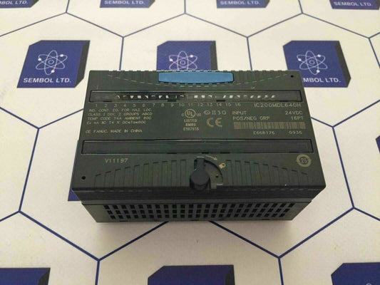 GE FANUC IC200MDL640H PLC Input Module