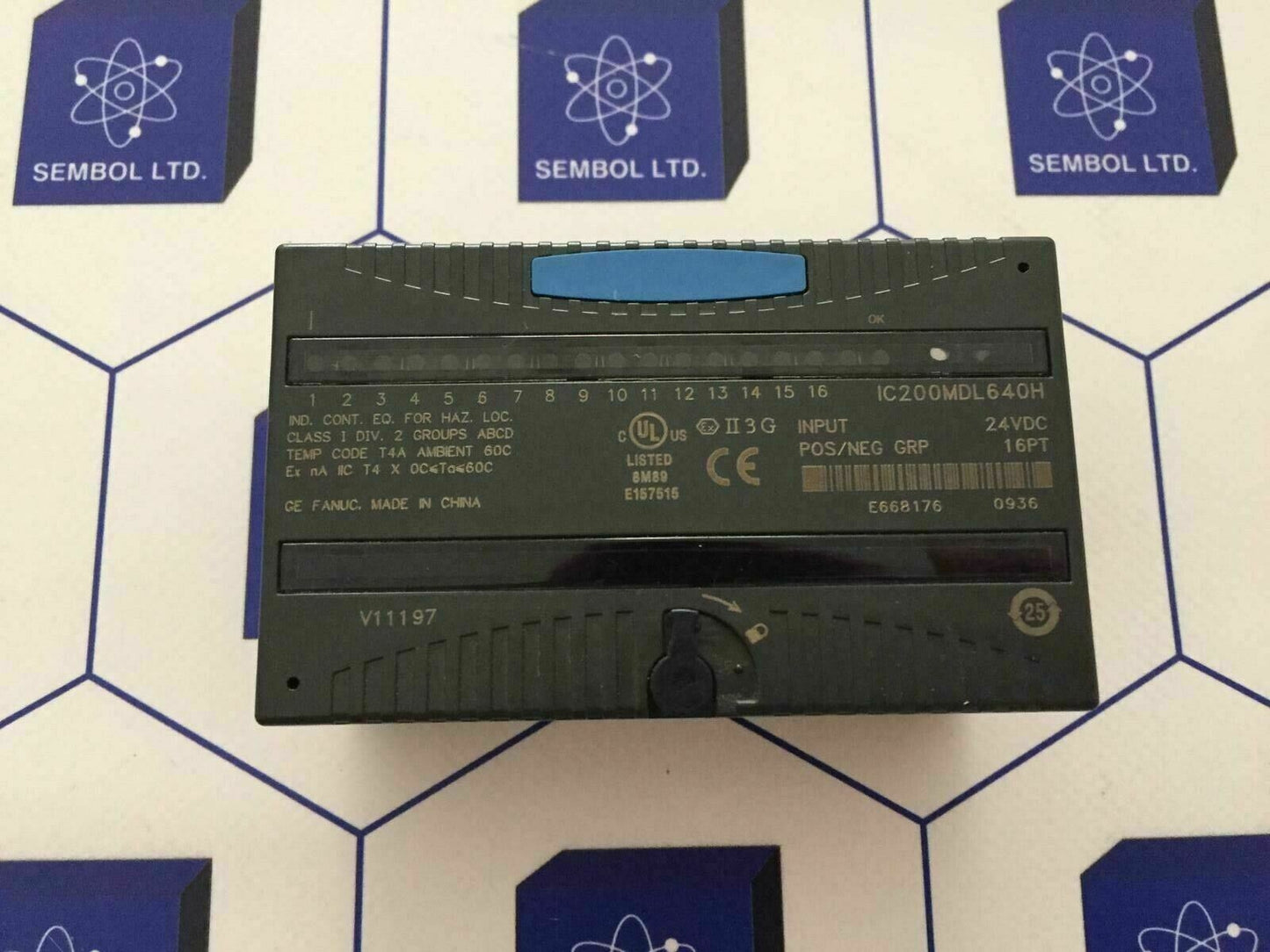 GE FANUC IC200MDL640H PLC Input Module