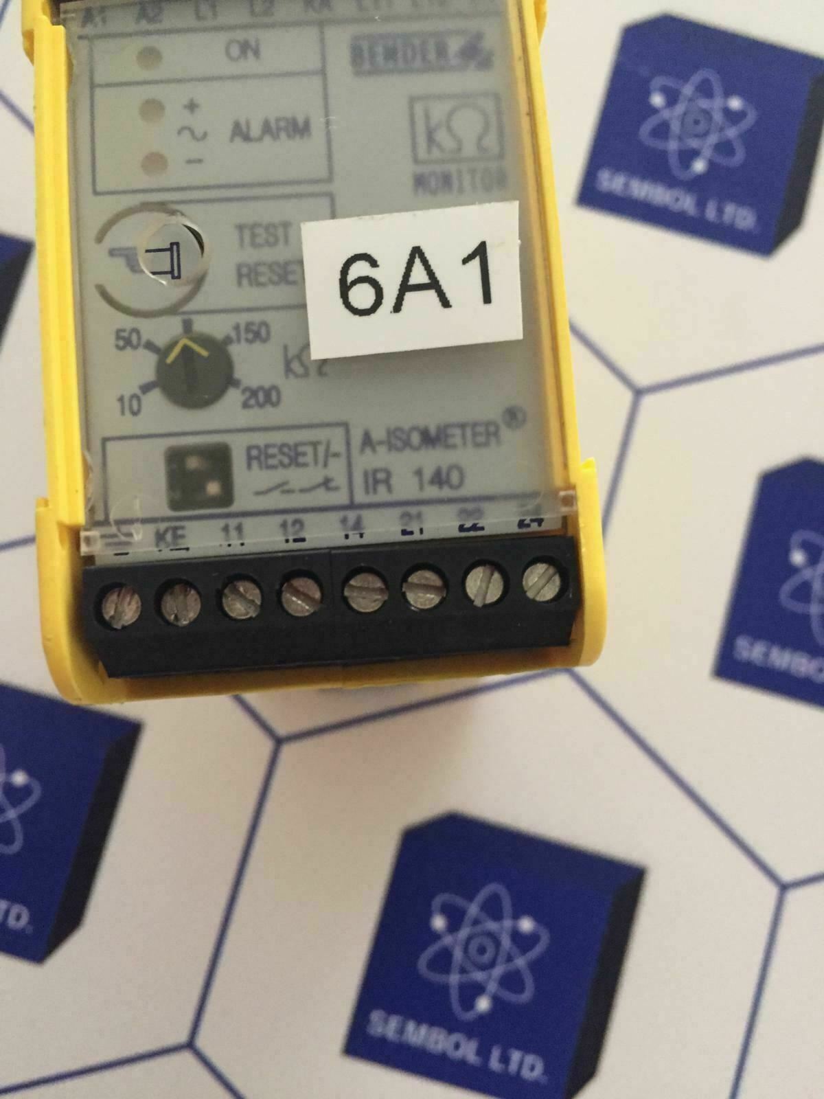 Bender IR 140y-4 Isolation Surveillance Device IR140Y4