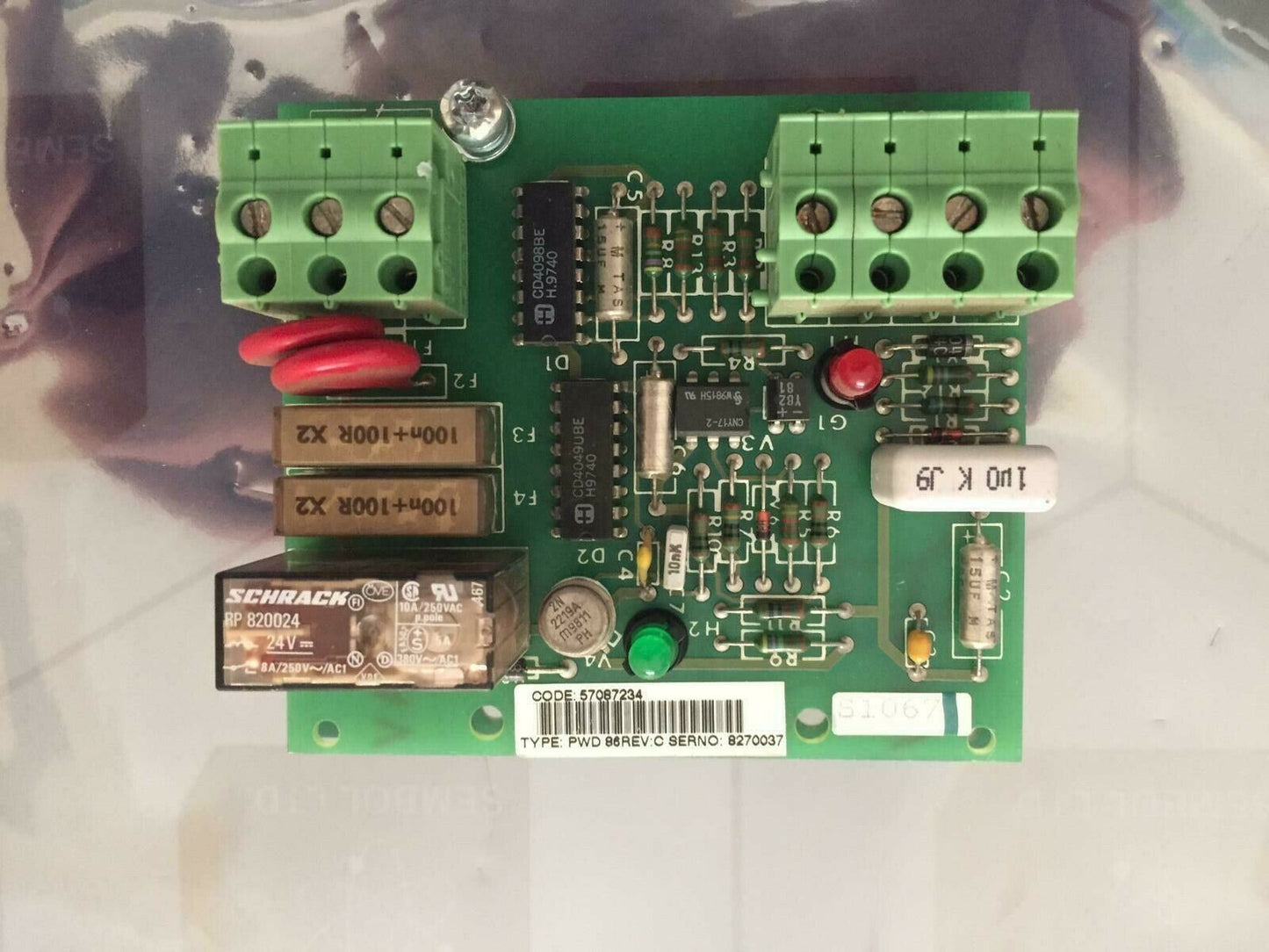 ABB Watchdog PC Board Timer PWD86 57087234