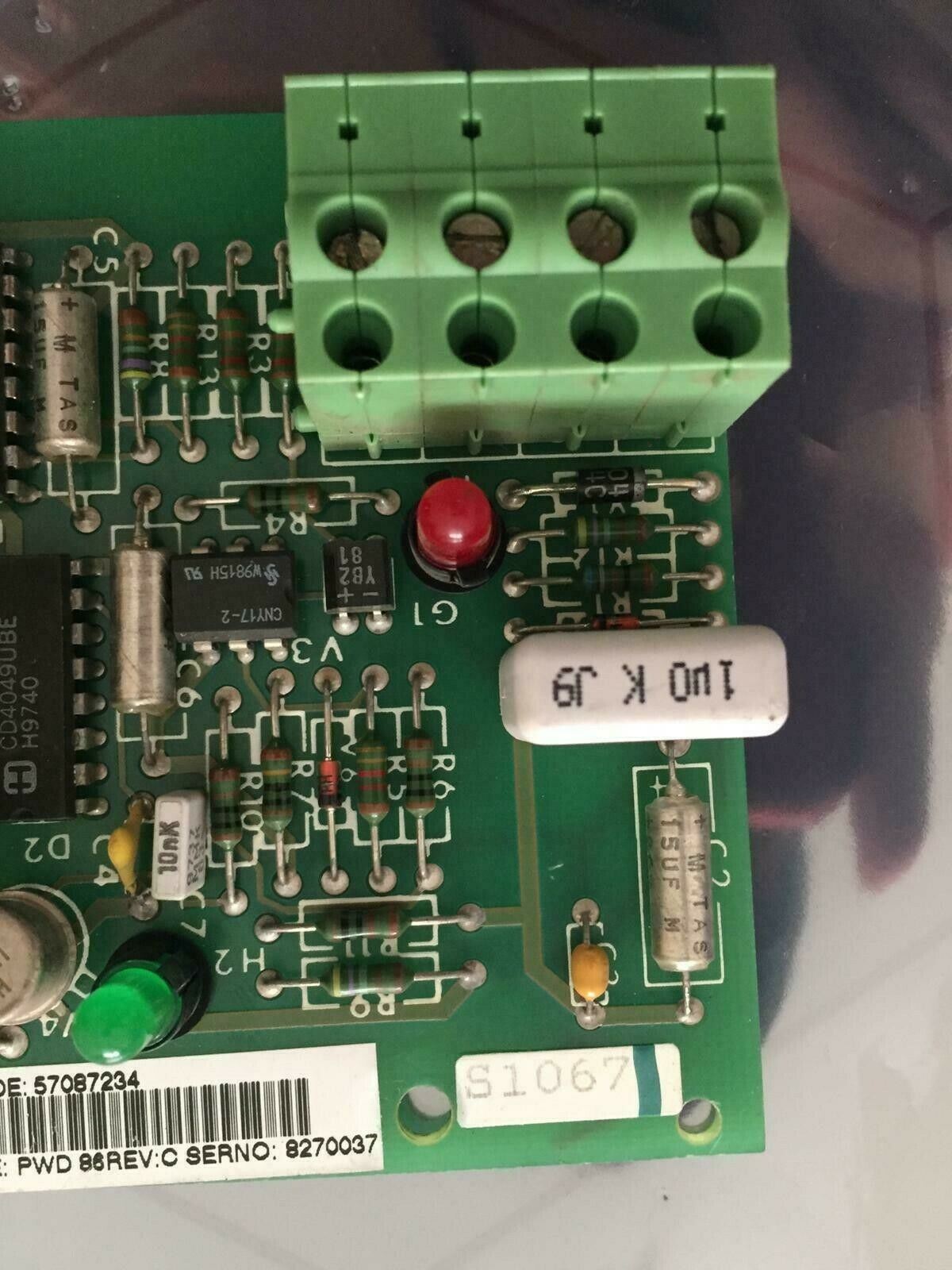 ABB Watchdog PC Board Timer PWD86 57087234