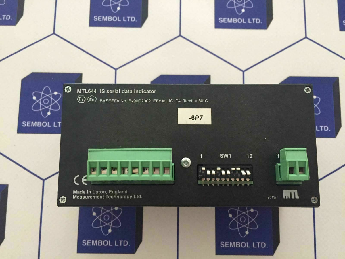 Cameron MTL644 IS serial data indicator
