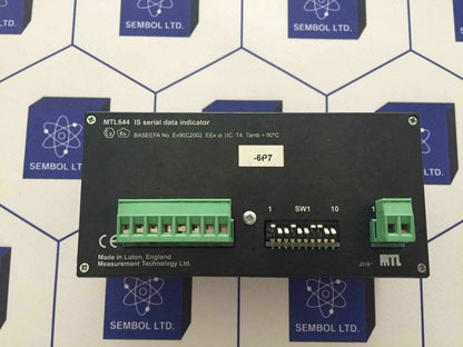 Cameron MTL644 IS serial data indicator