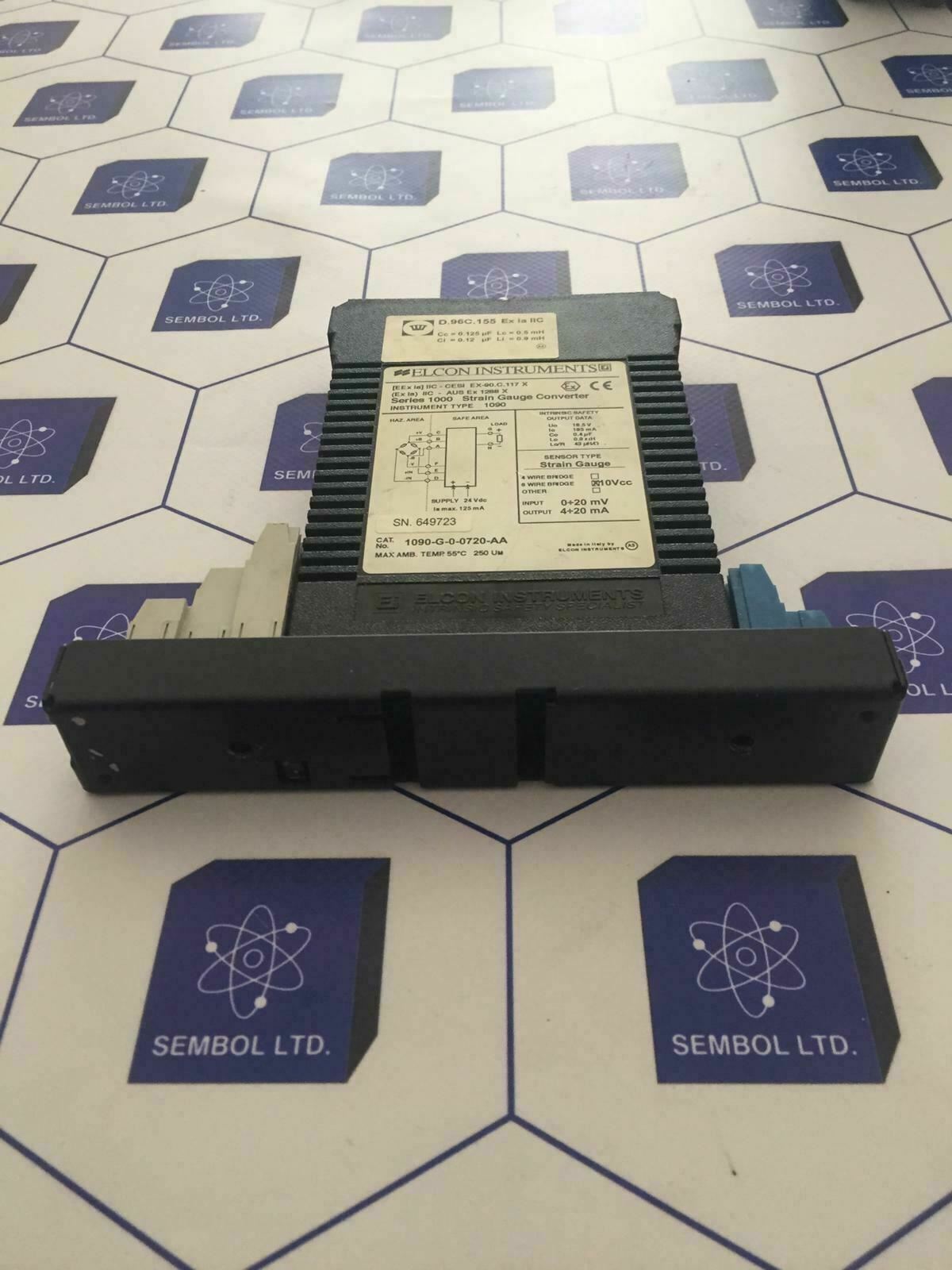 ELCON 1090 Smart Transmitter Isolated Barrier 1090-G-0-0720-AA