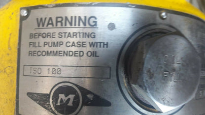 Marshalsea Hydraulics high pressure water Gylicol pump (520 Bar)