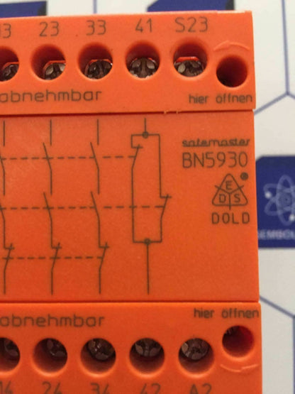 GS Dold BN5930 Emergency Safety Module Relay