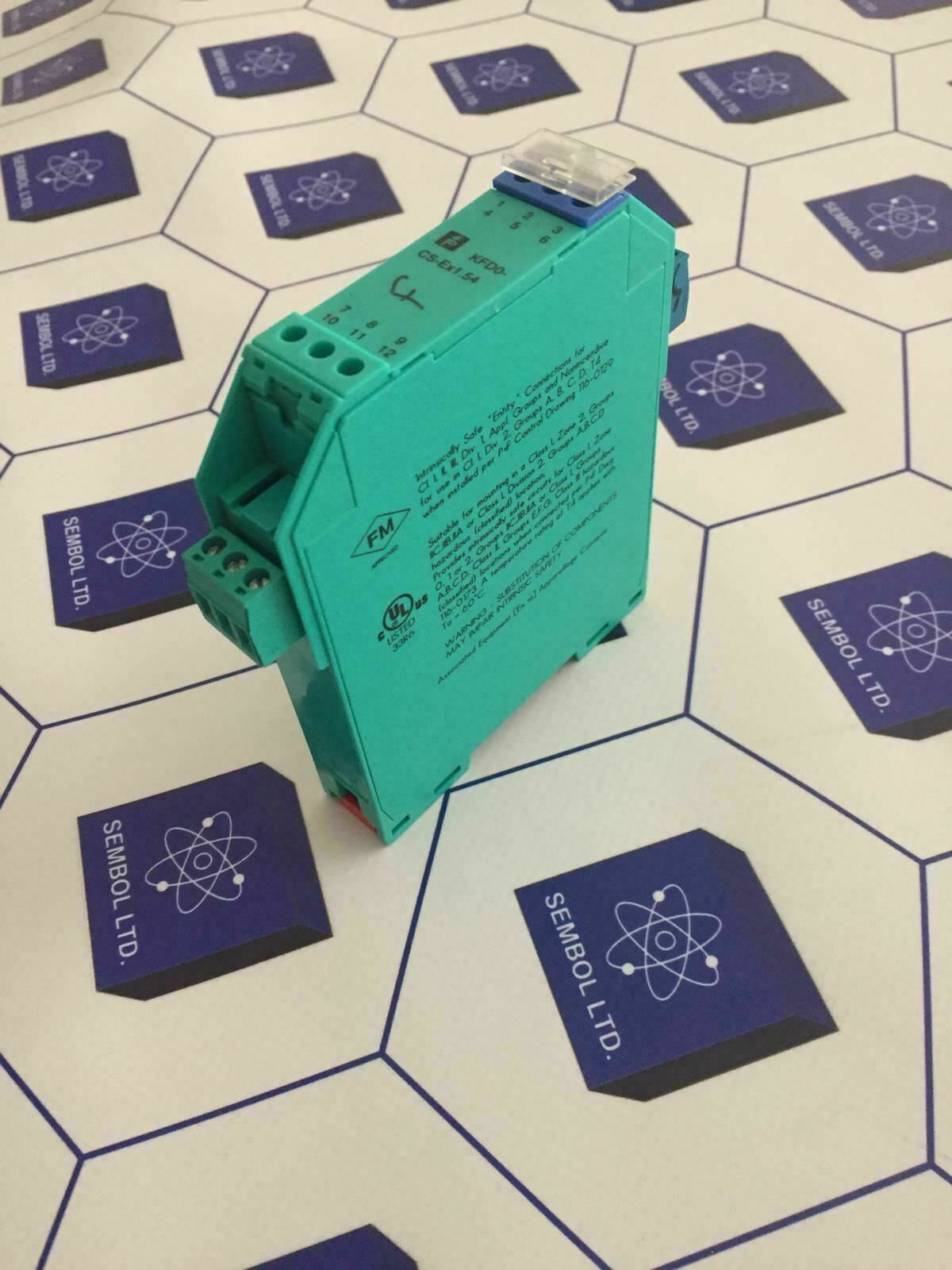 Lot of 10 PEPPERL+FUCHS Smart Fire Detector Isolator / Repeater KFD0-CS-Ex1.54