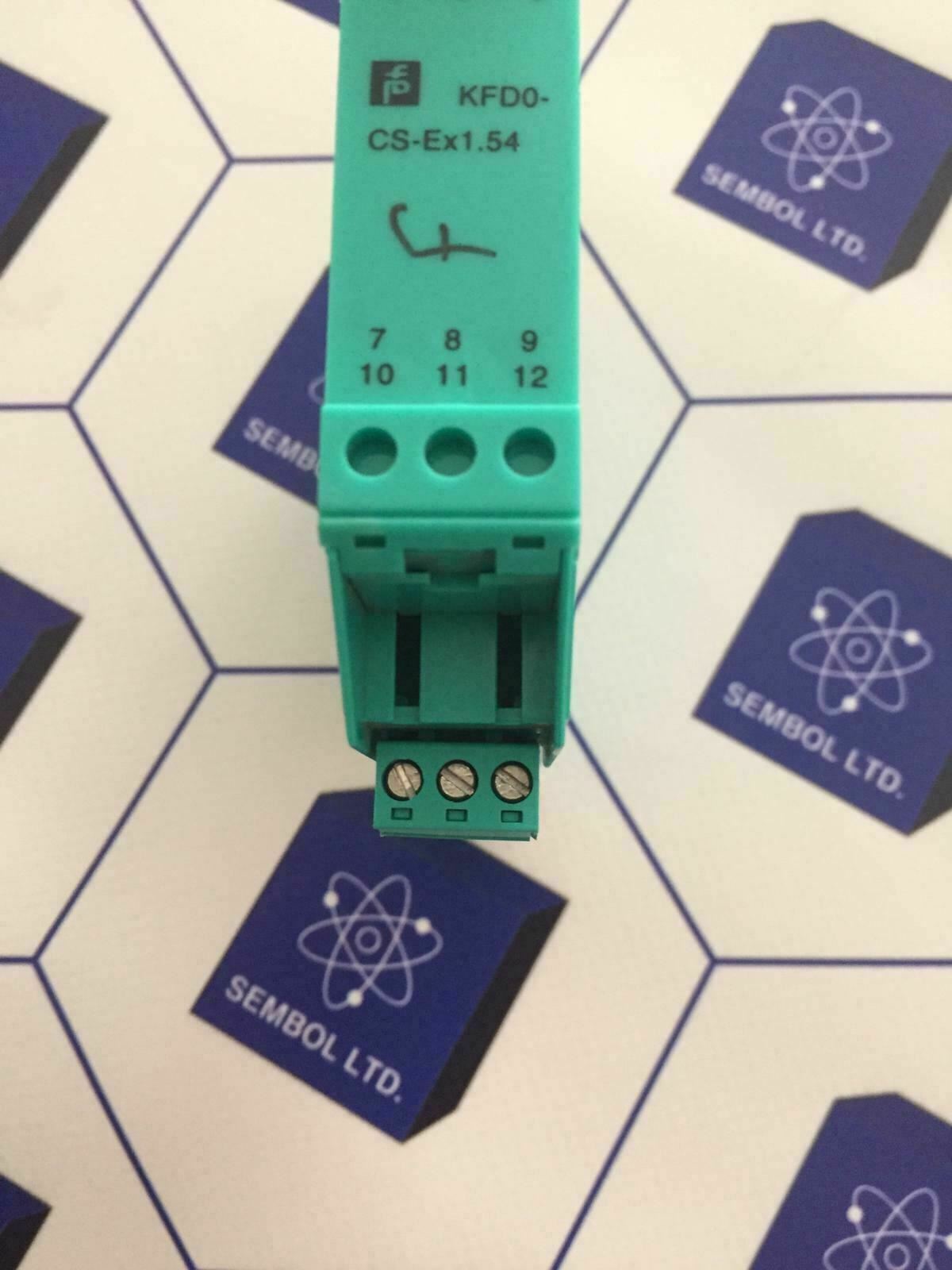 Lot of 10 PEPPERL+FUCHS Smart Fire Detector Isolator / Repeater KFD0-CS-Ex1.54