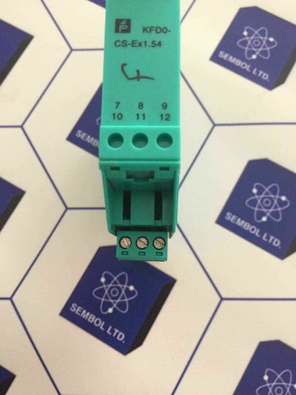 Lot of 10 PEPPERL+FUCHS Smart Fire Detector Isolator / Repeater KFD0-CS-Ex1.54