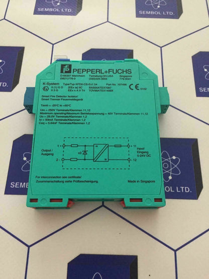 Lot of 10 PEPPERL+FUCHS Smart Fire Detector Isolator / Repeater KFD0-CS-Ex1.54