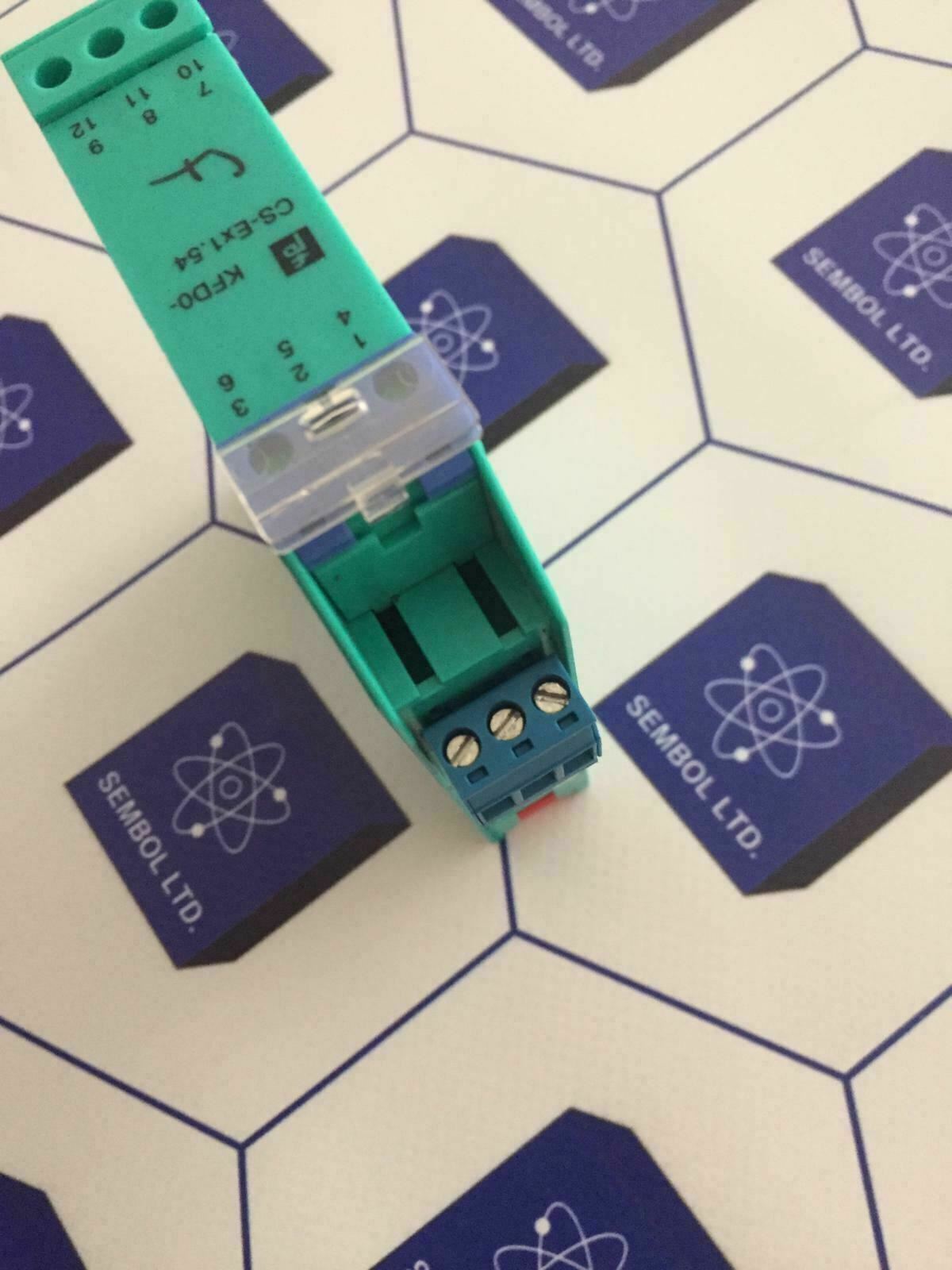 Lot of 10 PEPPERL+FUCHS Smart Fire Detector Isolator / Repeater KFD0-CS-Ex1.54