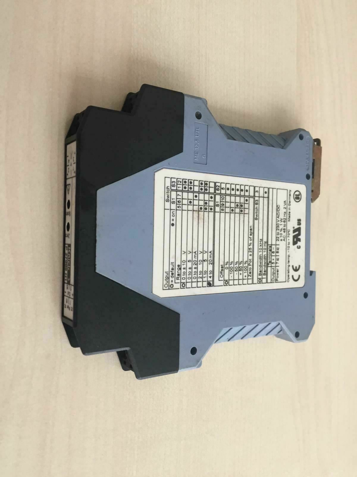 Knick VariTrans DC Isolation Amplifier P 27000 H1