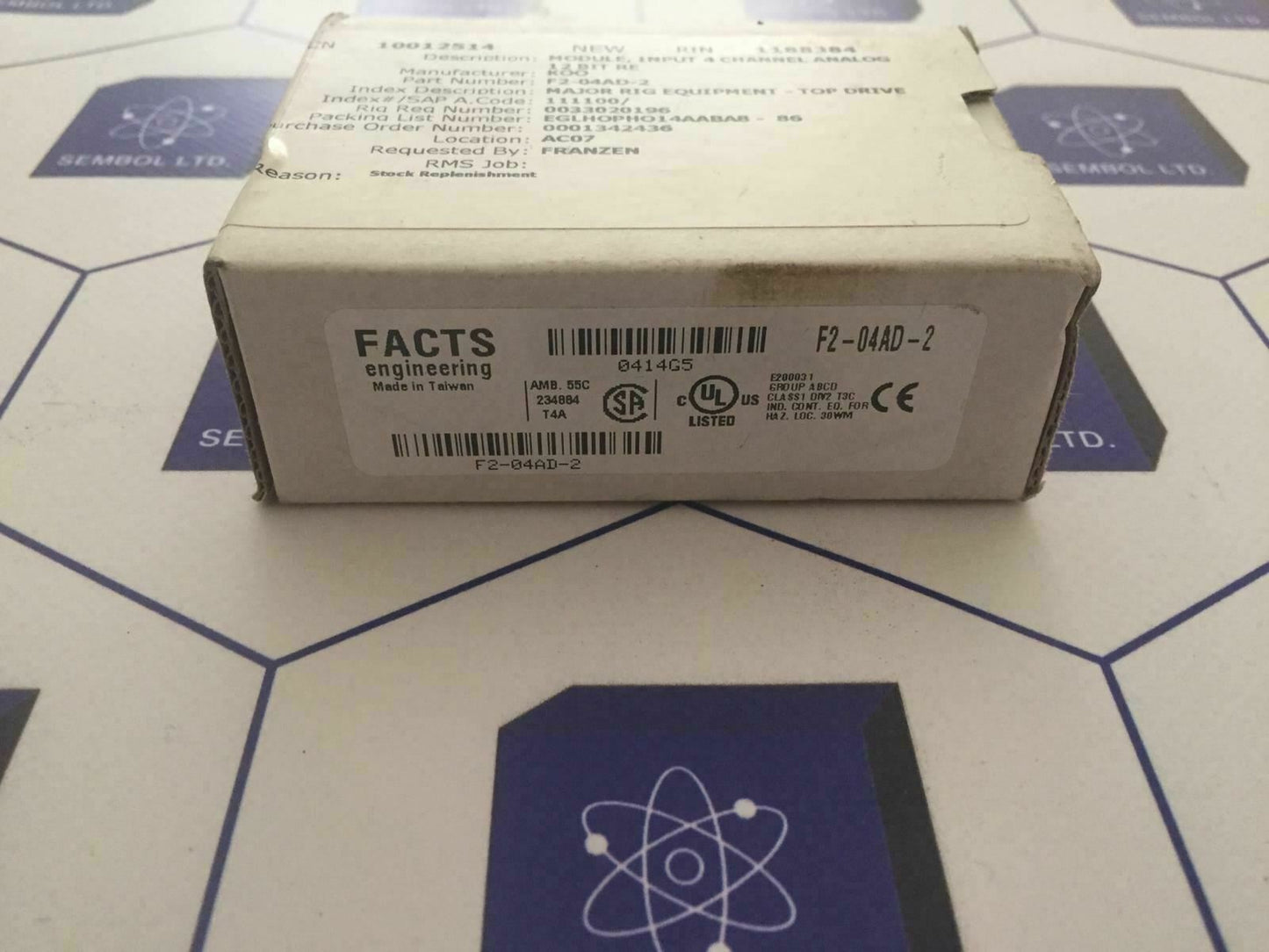 Direct Koyo FACTS ENGINEERING F2-04AD-2