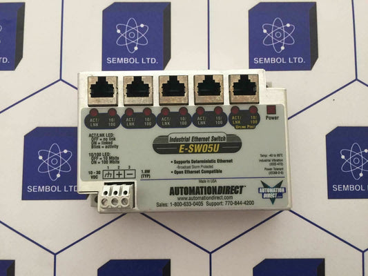 Automation Direct Industrial Ethernet Switch E-sw05u E-SW05U