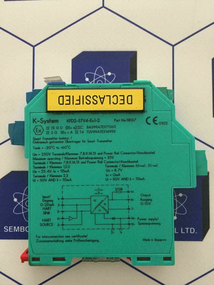 Pepperl + Fuchs KFD2-STV4-Ex1-1 Smart Transmitter Isolator
