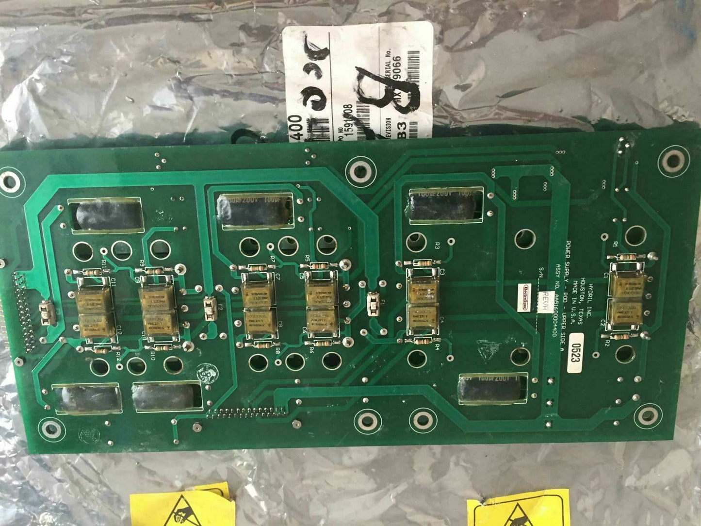 GE HYDRIL AA51600004400 REV H POWER SUPPLY