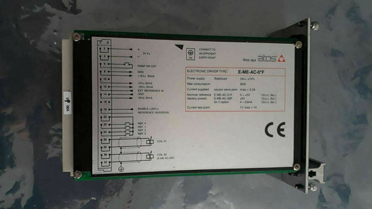 Atos E-ME-AC-01F Electrical amplifier E-ME-AC-0*F