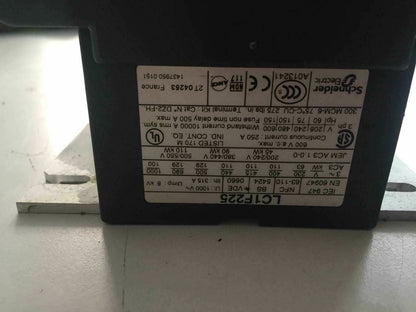 Schneider Electric LC1F225 Contactor Lc1 F225