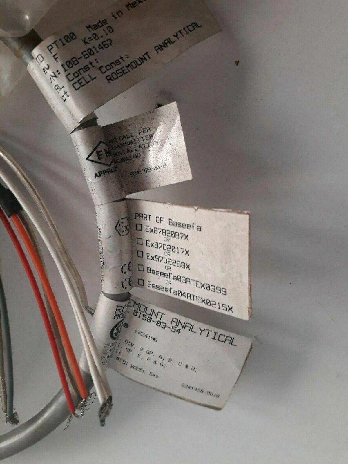 rosemount analytical 0150-03-54 Sensor