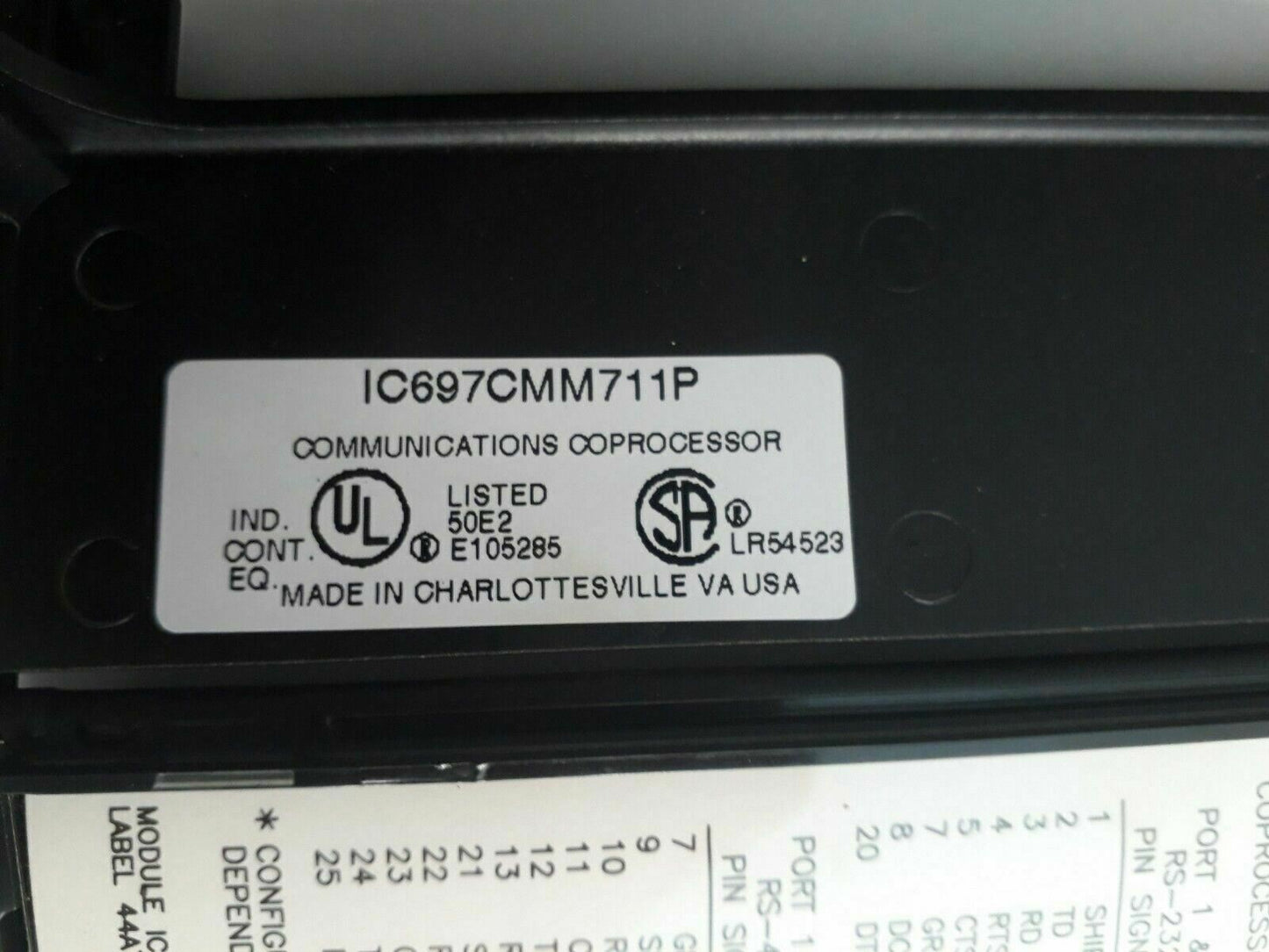 GE FANUC IC697CMM711P