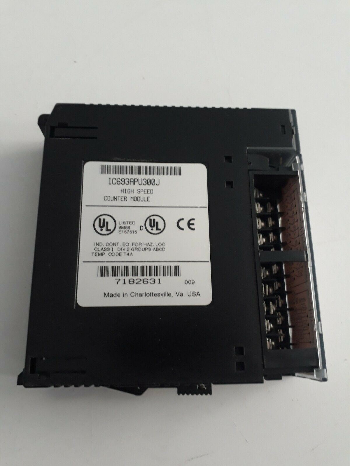GE FANUC IC693APU300J HIGH SPEED COUNTER MODULE