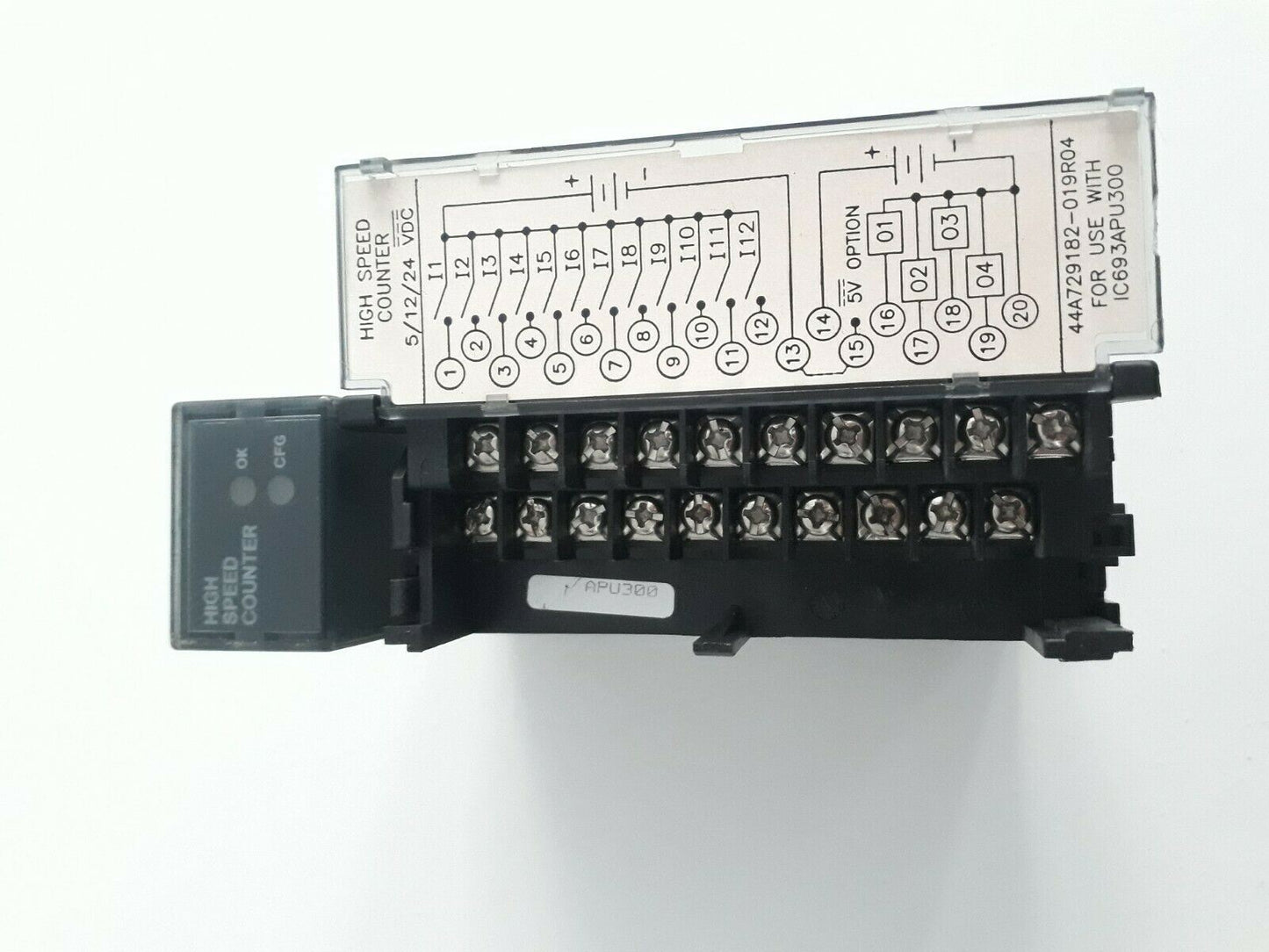 GE FANUC IC693APU300J HIGH SPEED COUNTER MODULE