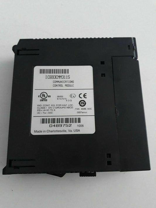 GE FANUC IC693CMM311S COMMUNICATIONS CONTROL MODULE CABLE