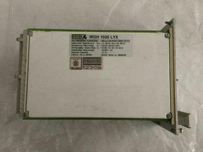 BENDER IRDH 1025 LYX INSULATION MONITORING DEVICE
