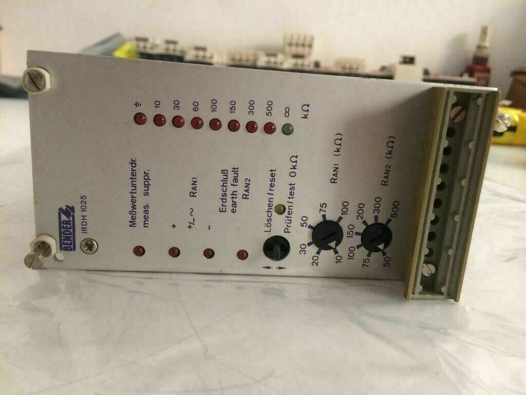 BENDER IRDH 1025 LYX INSULATION MONITORING DEVICE