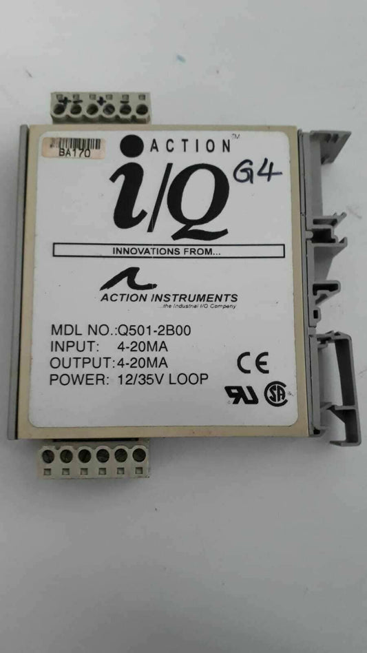 ACTION INSTRUMENTS I/Q Q501-2B00 LOOP POWERED TRANSMITTER