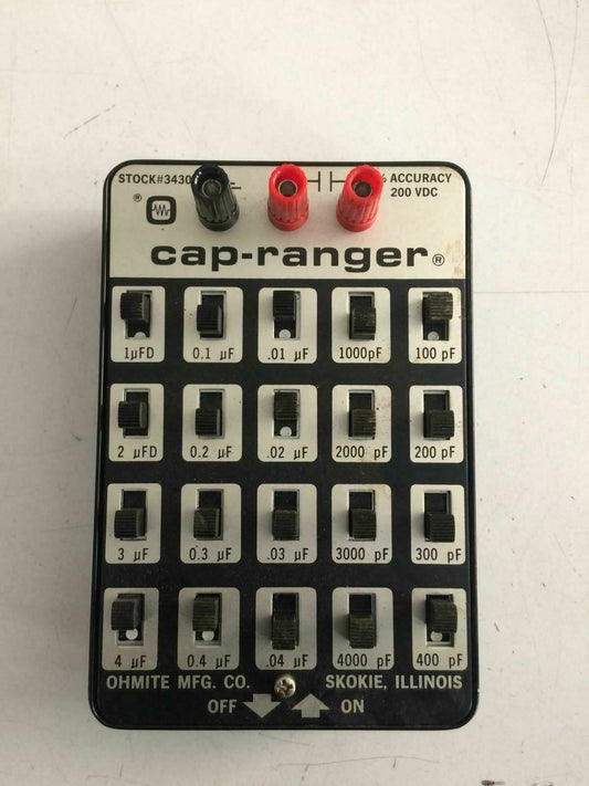 Ohmite Cap Ranger 3430A 2 Percent Accuracy 200vdc