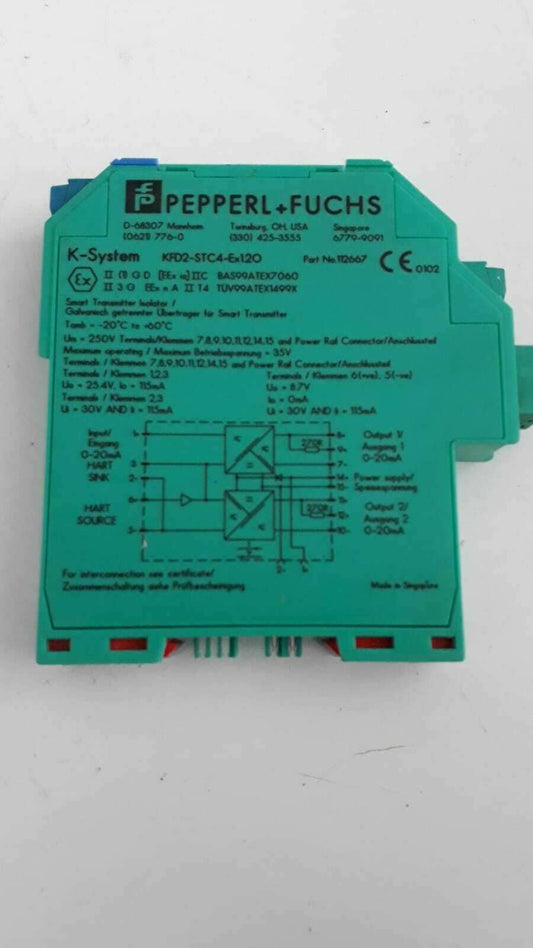 PEPPERL FUCHS 122581 K-SYSTEM  KFD2-STC4-Ex12O
