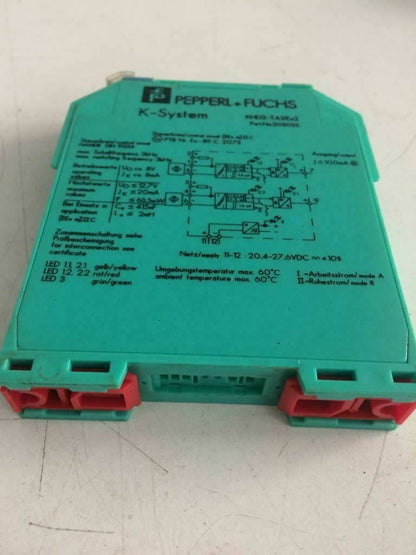 PEPPERL FUCHS 20302S SWITCH AMPLIFIER MODULE KHD2-TA1 Ex2 Fast Shipping