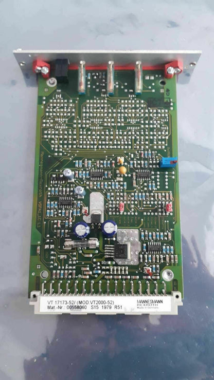 MANNESMANN REXROTH VT 17173-52 MOD.VT2000-52 Mat.-Nr.:00558060 S15 1979 R51