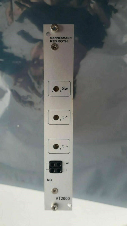 MANNESMANN REXROTH VT 17173-52 MOD.VT2000-52 Mat.-Nr.:00558060 S15 1979 R51