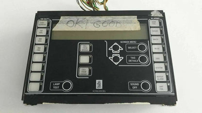 KONGSBERG MARITIME SHIP SYSTEMS AS  8100261 REV A WCU DISPLAY