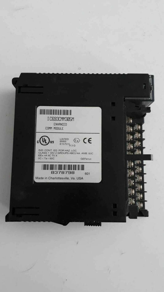 GE FANUC IC693CMM305M ENHANCED COMM MODULE