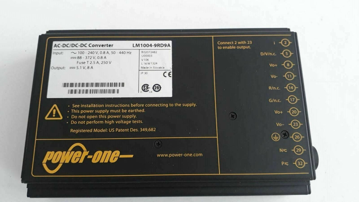 POWER-ONE LM1004-9RD9A AC-DC/DC-DC CONVERTER