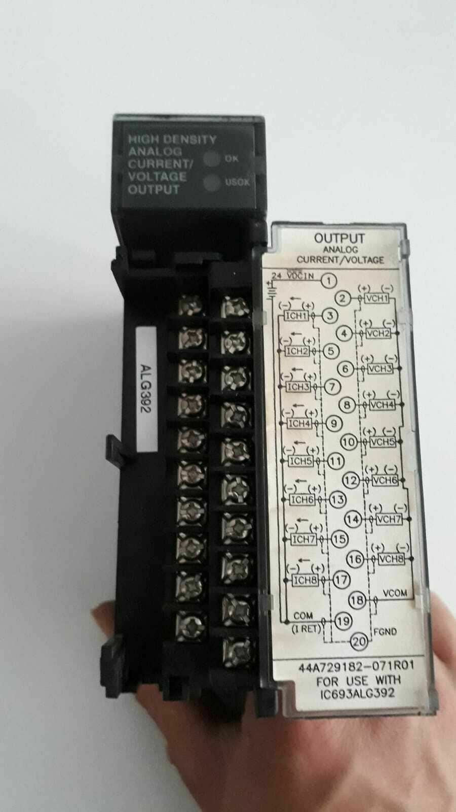 GE FANUC IC693ALG392B OUTPUT ANALOG CURR/VOLTAGE 8RT