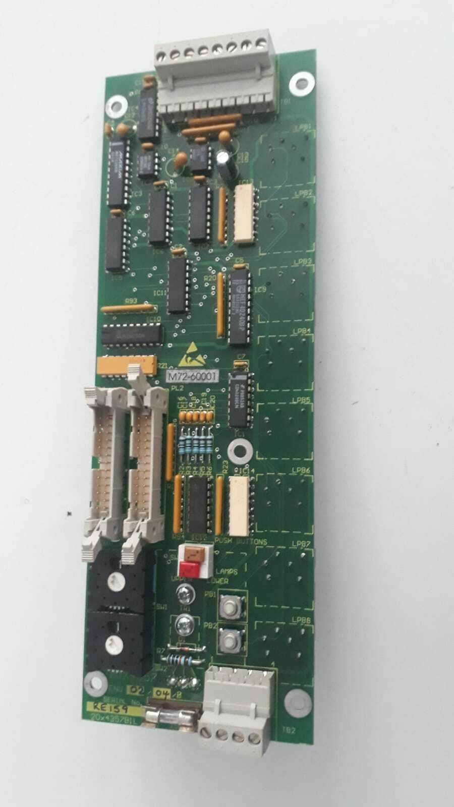 CEGELEC 20X4357/10 INDUSTRIAL CARD