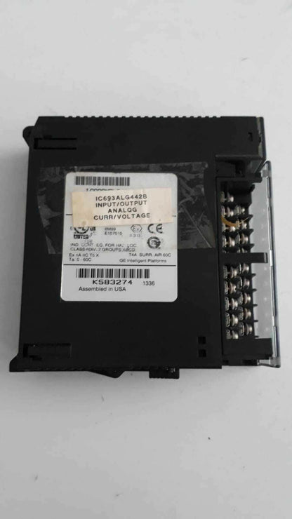 GE FANUC IC693ALG442B  INPUT/ OUTPUT ANALOG GURR/VOLTAGE