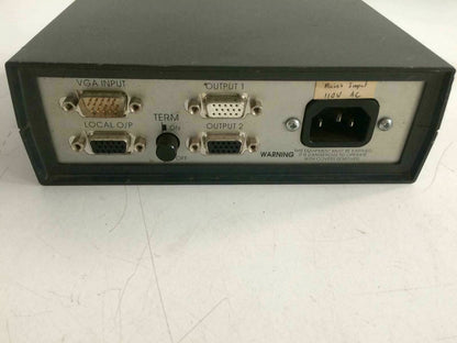 Calibre UK VGA 2 cable compensation adjustment