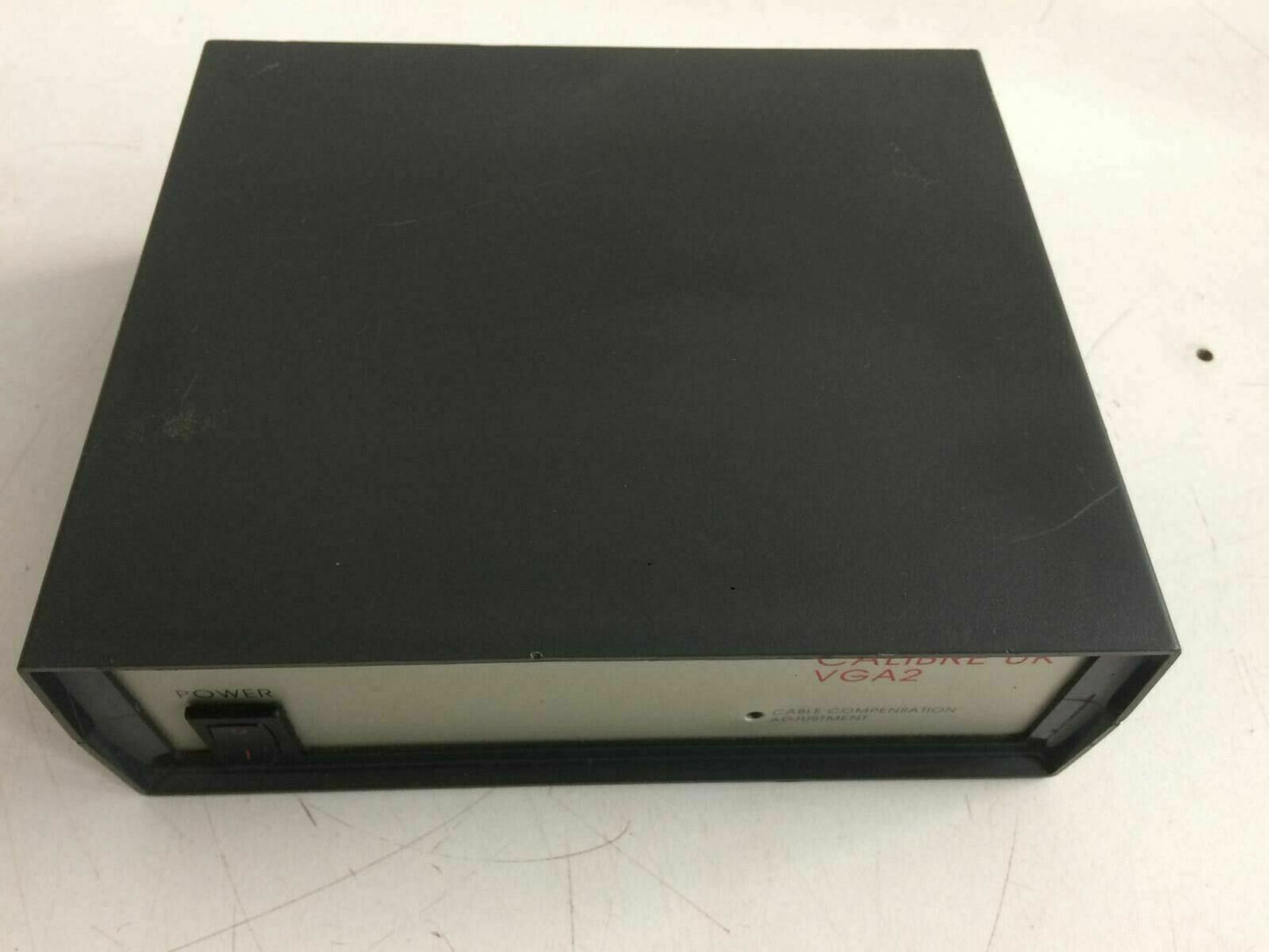 Calibre UK VGA 2 cable compensation adjustment