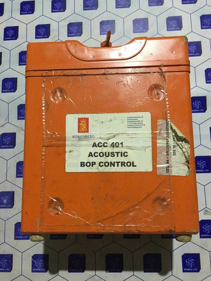 Kongsberg Simrad ACC 401 Acoustic Bop Control System 380-103277 380-103221 ACC 4