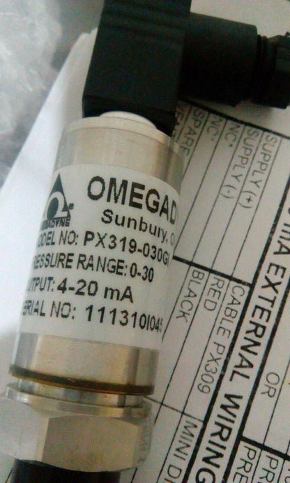 OMEGADYNE px319 030GI PRESSURE TRANSDUCER